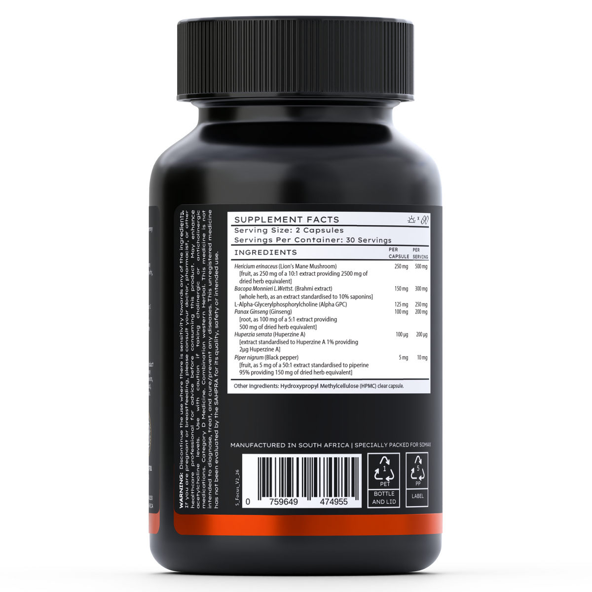 FocusFuel Nootropic Cognitive Supplement