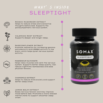 SleepTight Natural Sleep Supplement