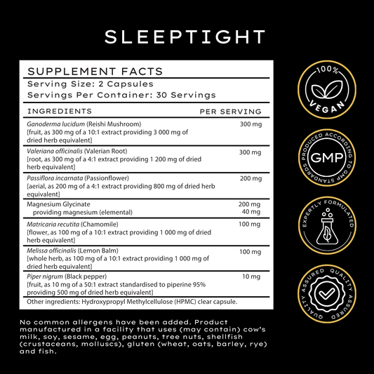 SleepTight Natural Sleep Supplement