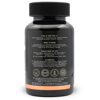 FocusFuel Nootropic Cognitive Supplement