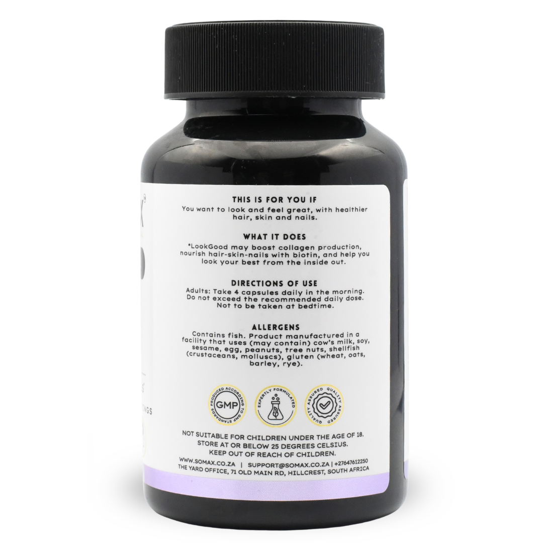 LookGood Hair Skin and Nails Supplement