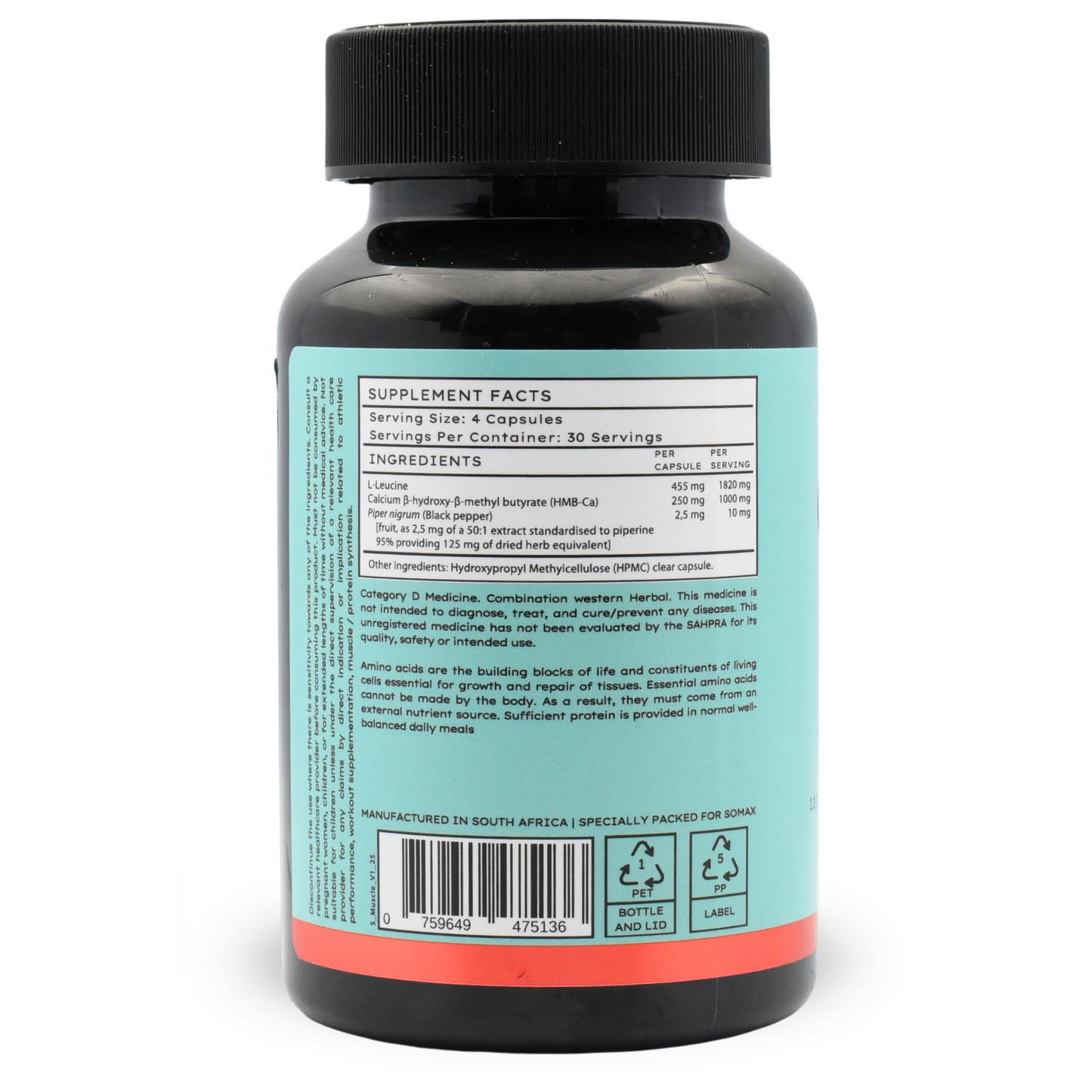 MuscleMax Lean Muscle Mass Supplement