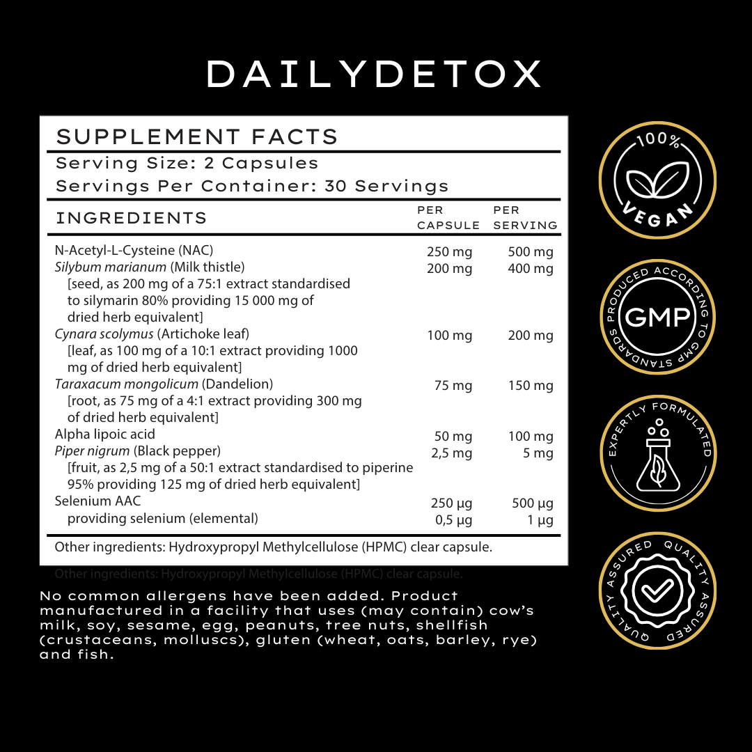 DailyDetox Liver Detox Supplement