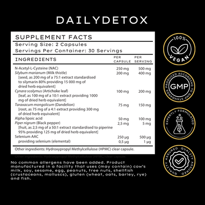 DailyDetox Liver Detox Supplement