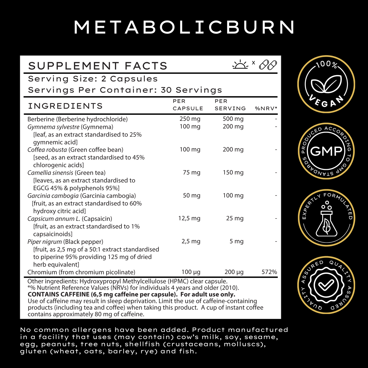 MetabolicBurn Weight Management Supplement