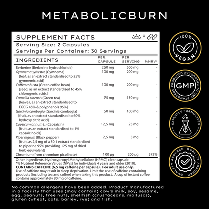 MetabolicBurn Weight Management Supplement